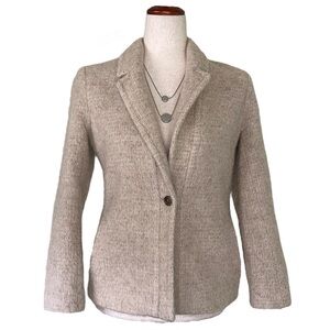Vintage Prestige of Boston oatmeal Wool Jacket or Blazer